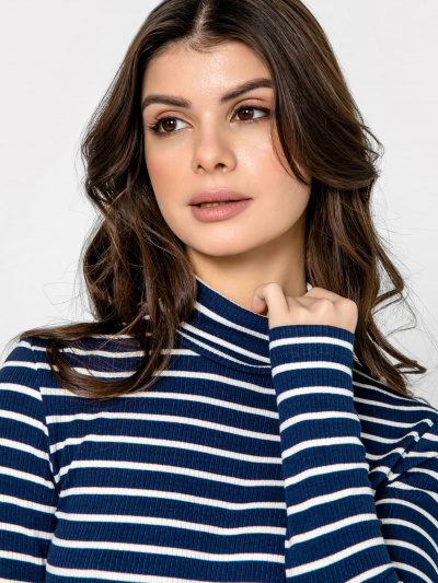 Джемпер Mark Formelle 122772/22/24444П-1 белая_полоска_на_море - фото 4