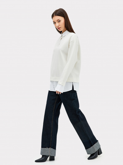 Джемпер Mark Formelle 122816/22/25061Ц-2 св.молочный - фото 5