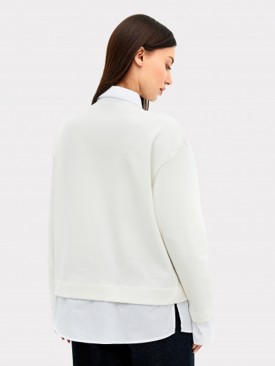 Джемпер Mark Formelle 122816/22/25061Ц-2 св.молочный - фото 6