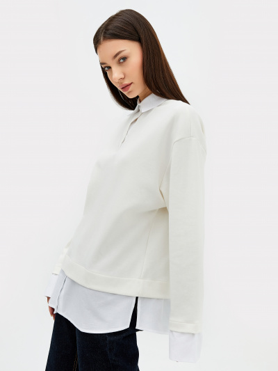 Джемпер Mark Formelle 122816/22/25061Ц-2 св.молочный - фото 8