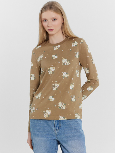 Джемпер Mark Formelle 122867/24-29275П-0 цветы_на_охре - фото 4