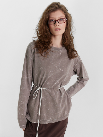 Джемпер Mark Formelle 122868-2/24-ОБР31287П-0 ACID_WASH_коричневый_БРАК_ПОЛОТНА_005_Прямое_к - фото 8