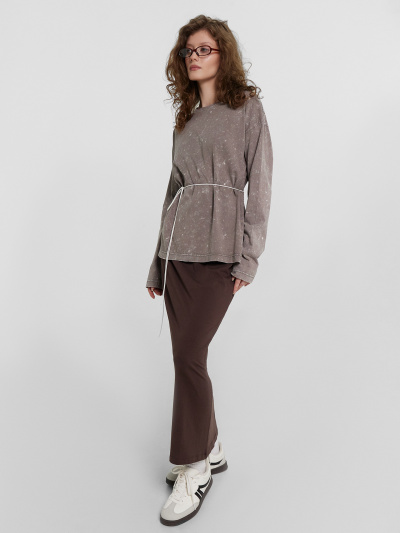 Джемпер Mark Formelle 122868-2/24-ОБР31287П-0 ACID_WASH_коричневый_БРАК_ПОЛОТНА_005_Прямое_к - фото 1