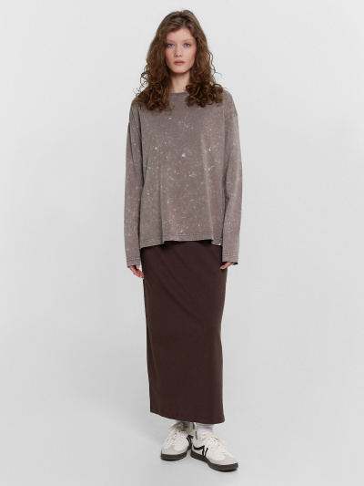 Джемпер Mark Formelle 122868-2/24-ОБР31287П-0 ACID_WASH_коричневый_БРАК_ПОЛОТНА_005_Прямое_к - фото 3