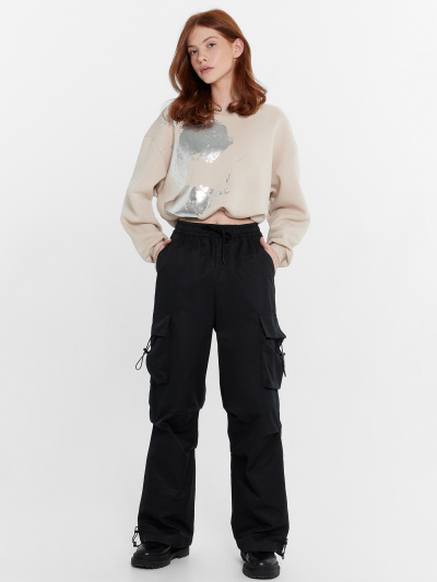 Джемпер Mark Formelle 122878/24-29773П-7П белый_песок_печать_1_сл_на_пол_(фольга) - фото 6