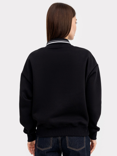 Джемпер Mark Formelle 122886/22/23812П-7П черный_печать_3_сл_на_пол - фото 6