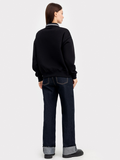 Джемпер Mark Formelle 122886/22/23812П-7П черный_печать_3_сл_на_пол - фото 3