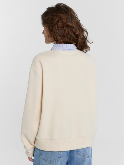 Джемпер Mark Formelle 122888/24-30233Ц-26 св.бежевый_меланж_5120_А - фото 2