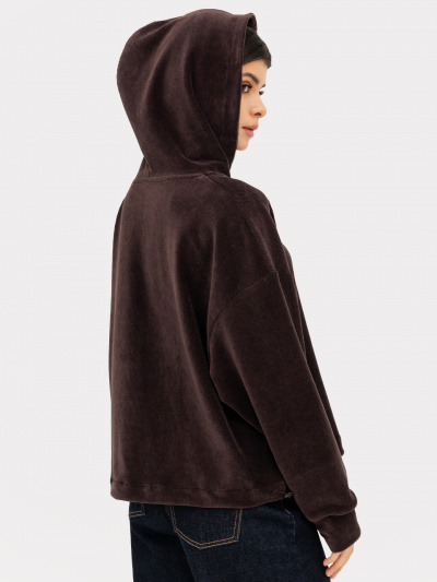 Худи Mark Formelle 122895/22/24131Ц-3 шоколад - фото 3