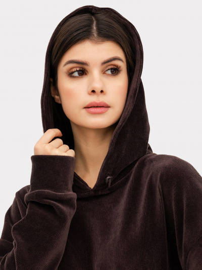 Худи Mark Formelle 122895/22/24131Ц-3 шоколад - фото 5