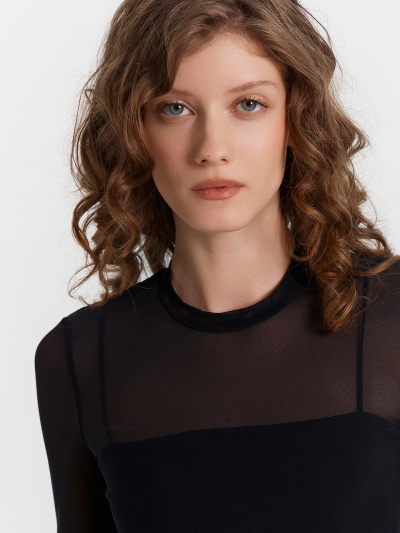 Джемпер Mark Formelle 122898/24-33374Ц-10 черный - фото 4