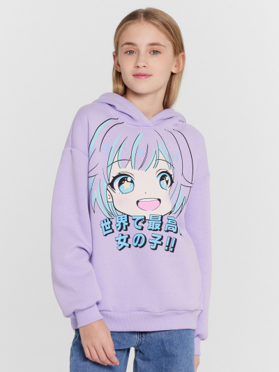 Худи Mark Formelle 127921/24-31036П-7П св.лаванда_печать_3_сл_на_пол - фото 7