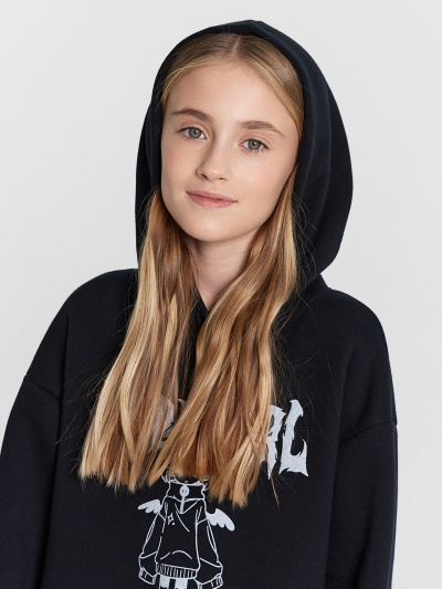 Худи Mark Formelle 127921/24-31036П-7П черный_печать_2_сл_на_пол - фото 4