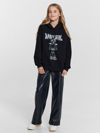 Худи Mark Formelle 127921/24-31037П-7П черный_печать_2_сл_на_пол - фото 5