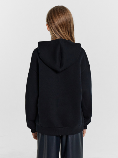 Худи Mark Formelle 127921/24-31037П-7П черный_печать_2_сл_на_пол - фото 4