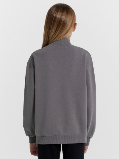 Толстовка Mark Formelle 127932/24-29354П-7 темно_серый_печать_2_сл_на_ЛВ_дет_пер_1сл_на_ЛВ_рук - фото 4