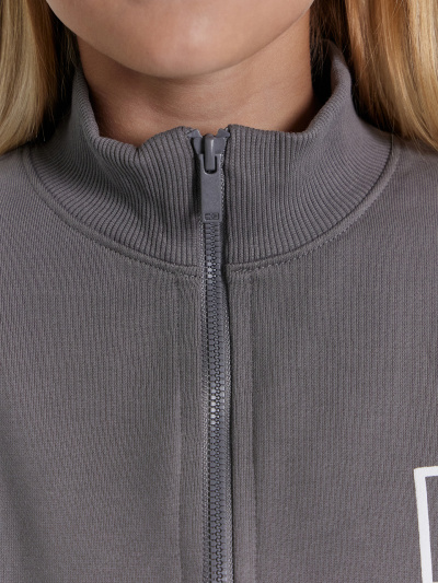 Толстовка Mark Formelle 127932/24-29354П-7 темно_серый_печать_2_сл_на_ЛВ_дет_пер_1сл_на_ЛВ_рук - фото 6