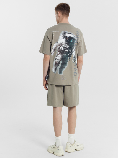 Шорты Mark Formelle 131093/24-3753Ц-7(3) серо_бежевый - фото 4