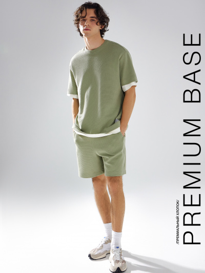 Шорты Mark Formelle 131107/24-4561Ц-24 зеленый_чай - фото 1