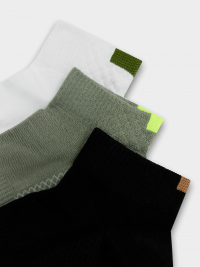 Носки Mark Formelle 131A-2431/233131A белый_оливка_черный_рис.2431 - фото 6