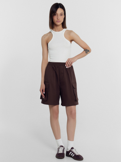 Шорты Mark Formelle 132363/24-27966Ц-9 пепельно_коричневый - фото 3