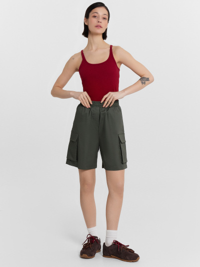 Шорты Mark Formelle 132363/24-27966Ц-9 темный_хаки - фото 5