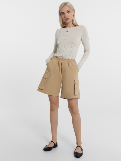 Шорты Mark Formelle 132363/24-30573Ц-9 травертин - фото 1
