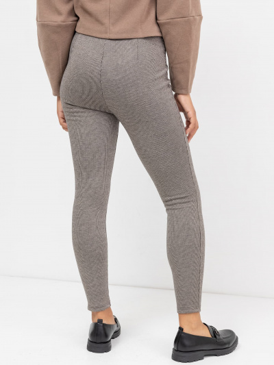 Леггинсы Mark Formelle 142289/22/19465Ц-4 м.бежевая_клеточка - фото 3