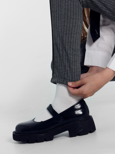 Леггинсы Mark Formelle 147736/22/20197П-4 елочка_черно_серая1 - фото 2