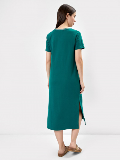 Платье Mark Formelle 152402/22/22299Ц-7 т.зеленый - фото 3