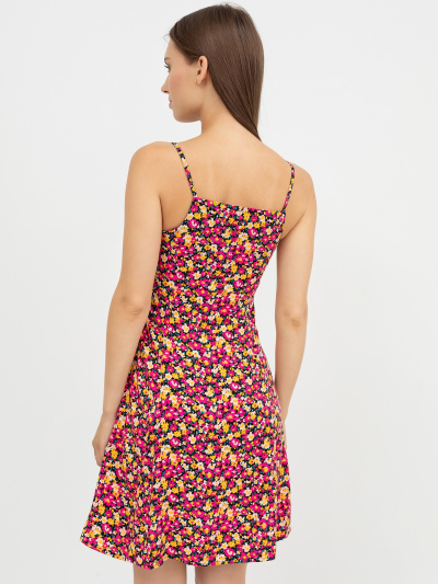 Платье Mark Formelle 152455/22/17833П-9 яркие_цветочки_на_черном - фото 3