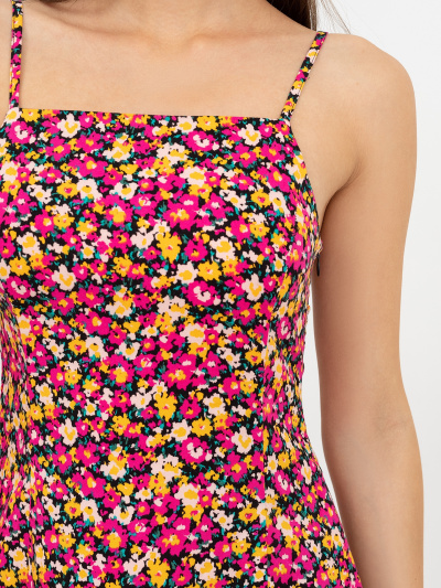 Платье Mark Formelle 152455/22/17833П-9 яркие_цветочки_на_черном - фото 2