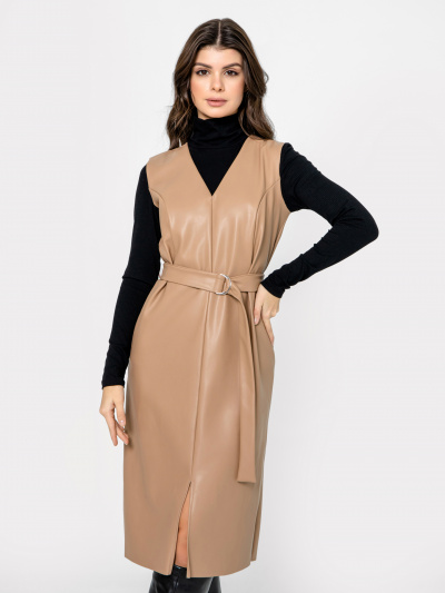 Сарафан Mark Formelle 152467/24-26822Ц-10К капучино - фото 5