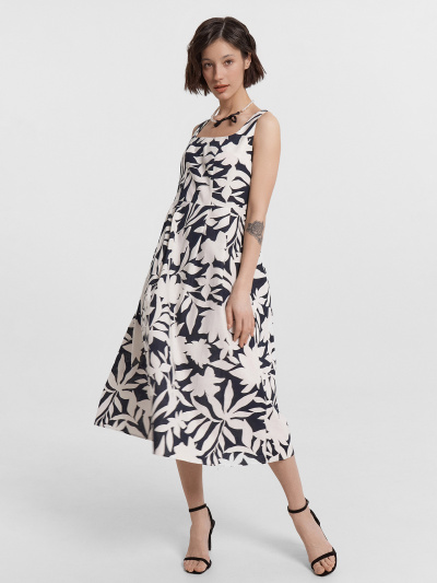 Сарафан Mark Formelle 152488/24-32874П-9 цветы_на_молочном - фото 4