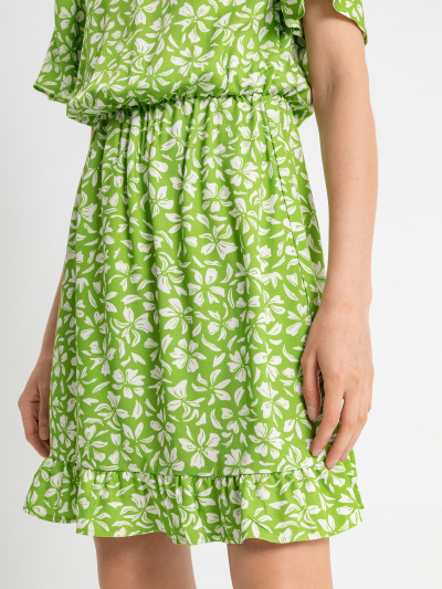 Платье Mark Formelle 152493/22/22301П-9 цветочки_на_салатовом - фото 3