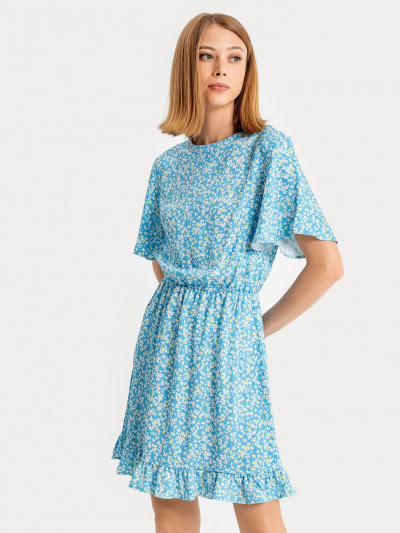 Платье Mark Formelle 152493/22/22301П-9 цветочки_на_я.синем - фото 2