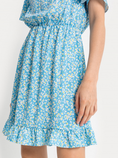 Платье Mark Formelle 152493/22/22301П-9 цветочки_на_я.синем - фото 5