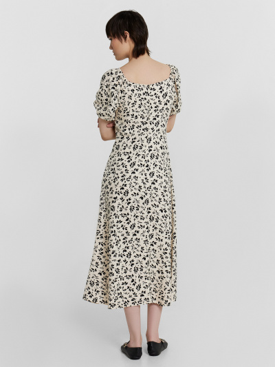 Платье Mark Formelle 152504/24-27338П-9 листики_на_молочном - фото 3