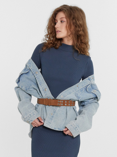 Платье Mark Formelle 152520/24-28561Ц-1 т.изумрудный - фото 5