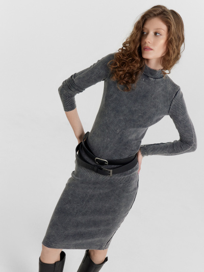 Платье Mark Formelle 152520/24-ОБР29541Ц-1 черный_янтарь_009.2_3П_Эйсид - фото 1