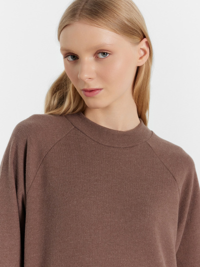 Платье Mark Formelle 152546/24-30234Ц-26 кофейный_меланж_5364_D - фото 5