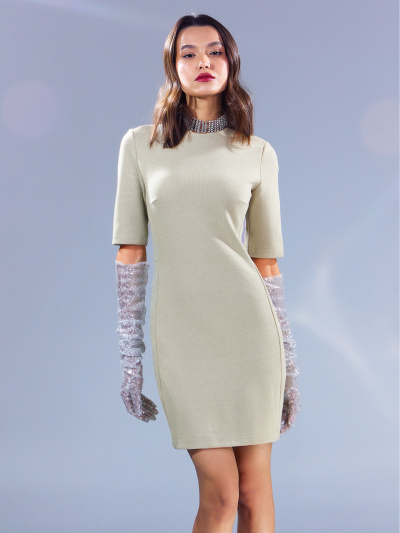 Платье Mark Formelle 152548-1/22/21291Ц-26 оливка - фото 6