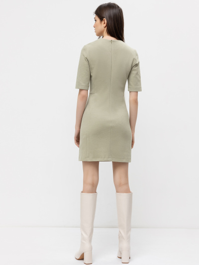 Платье Mark Formelle 152548-1/22/21291Ц-26 оливка - фото 4