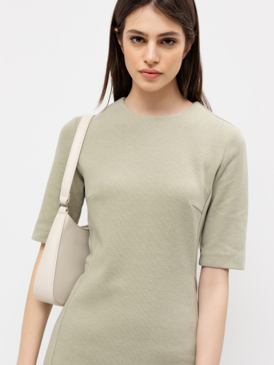 Платье Mark Formelle 152548-1/22/21291Ц-26 оливка - фото 5