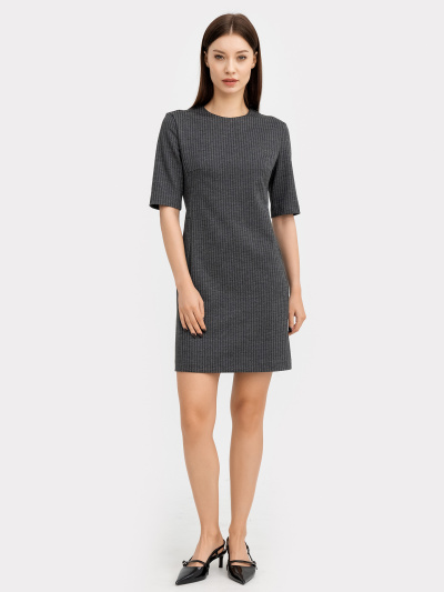 Платье Mark Formelle 152548/22/21038П-4 серая_елочка - фото 7