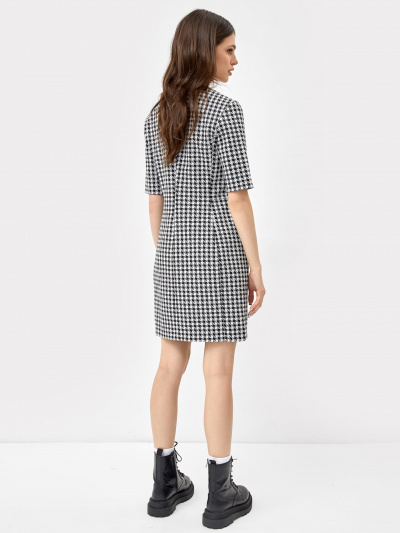 Платье Mark Formelle 152548/22/21038П-4 черно_белая_пепита - фото 2