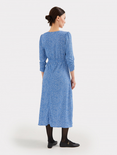 Платье Mark Formelle 152560/22/26335П-9 св.веточки_на_синем - фото 2