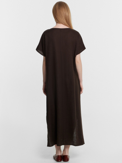 Платье Mark Formelle 152564/25-34497Ц-9 т.коричневый - фото 3