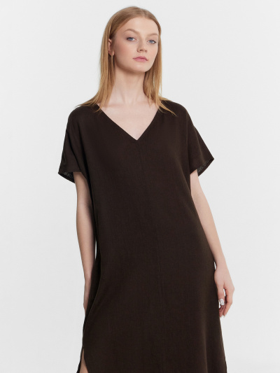 Платье Mark Formelle 152564/25-34497Ц-9 т.коричневый - фото 5