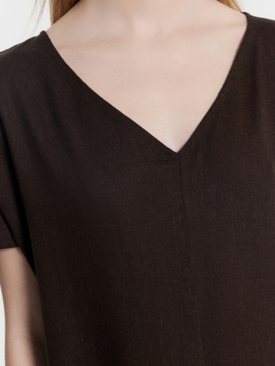 Платье Mark Formelle 152564/25-34497Ц-9 т.коричневый - фото 6